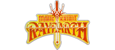 Magic Knight Rayearth logo for Sega Saturn